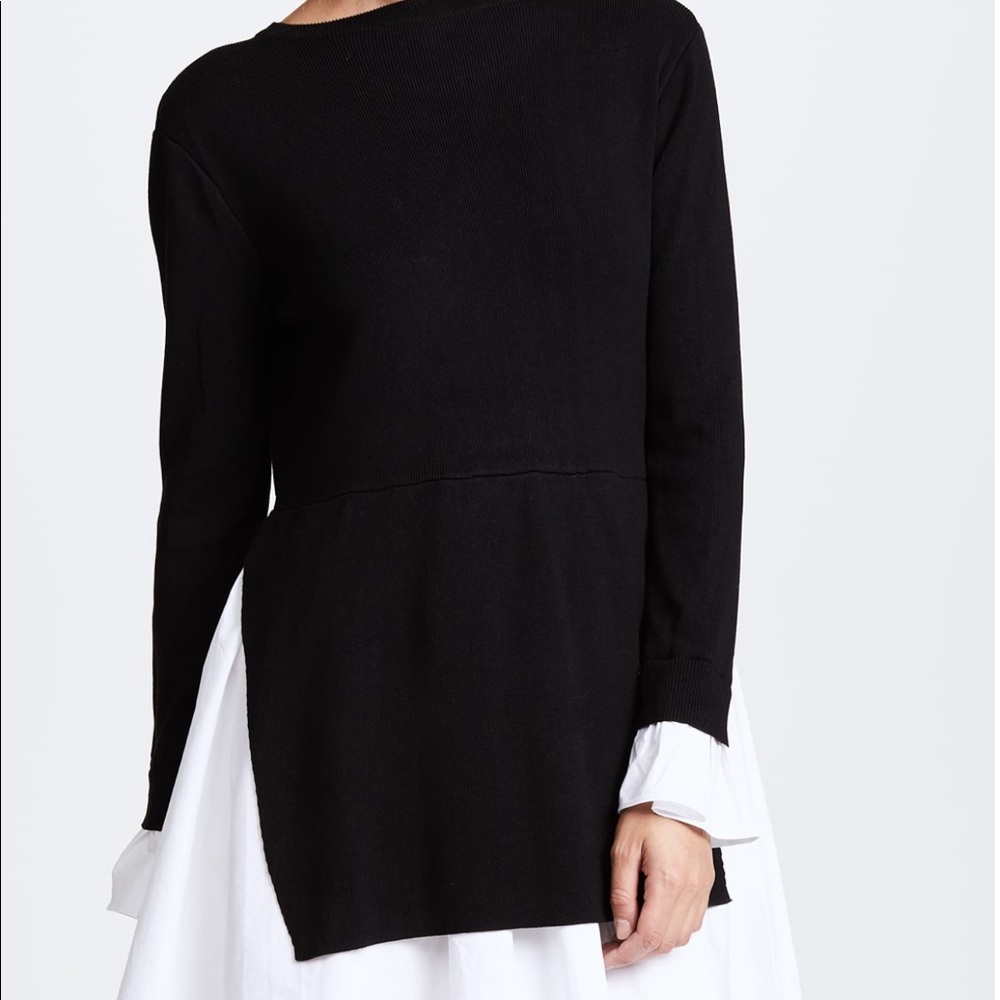 English Factory Knit Combo Dress - new with tags size small